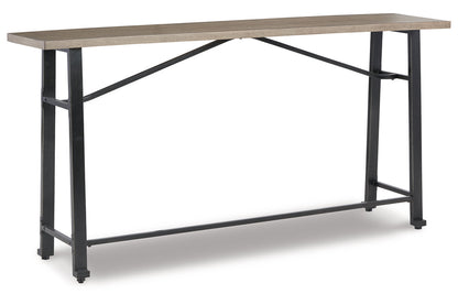 Lesterton Light Brown/Black Long Counter Table - D334-52 - Bien Home Furniture &amp; Electronics