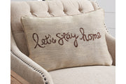 Lets Stay Home Chocolate Pillow, Set of 4 - A1000554 - Bien Home Furniture & Electronics