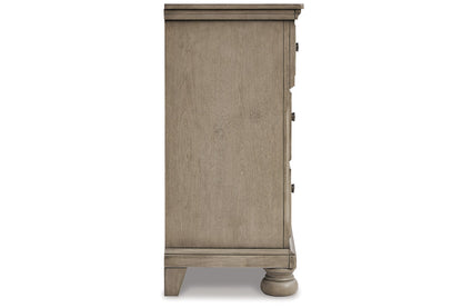 Lettner Light Gray Chest of Drawers - B733-45 - Bien Home Furniture &amp; Electronics