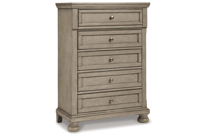 Lettner Light Gray Chest of Drawers - B733-45 - Bien Home Furniture &amp; Electronics