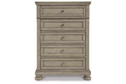 Lettner Light Gray Chest of Drawers - B733-45 - Bien Home Furniture &amp; Electronics