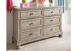 Lettner Light Gray Dresser - B733-21 - Bien Home Furniture & Electronics