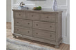 Lettner Light Gray Dresser - B733-31 - Bien Home Furniture & Electronics