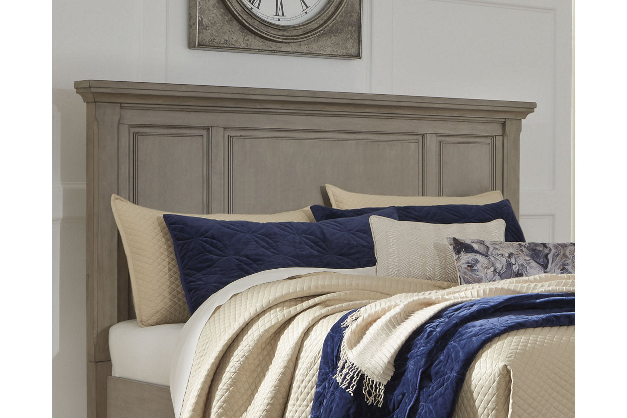 Lettner Light Gray King/California King Panel Headboard - B733-58 - Bien Home Furniture &amp; Electronics
