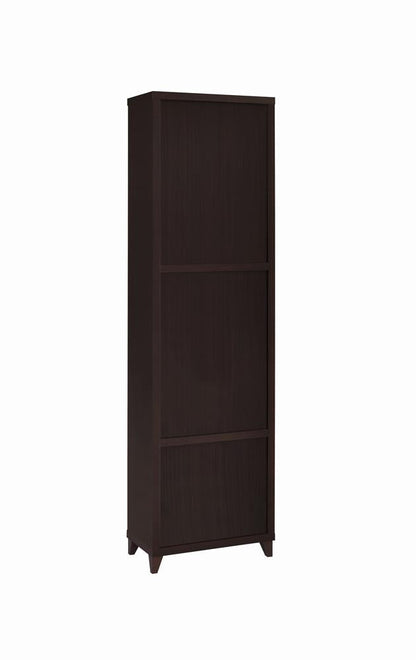 Lewes Cappuccino 2-Drawer Media Tower - 700882 - Bien Home Furniture &amp; Electronics