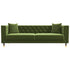 Lewis Olive Green Velvet Sofa - MDM01880 - Bien Home Furniture & Electronics