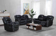 Lexington Black 3-Piece Reclining Living Room Set - Lexington2023 Black - Bien Home Furniture & Electronics