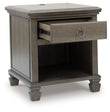 LEXORNE Gray End Table - T924-3 - Bien Home Furniture & Electronics