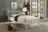 Lia White Twin Metal Platform Bed - 2048TW-1 - Bien Home Furniture & Electronics