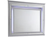 Lillian Silver Bedroom Mirror (Mirror Only) - B7100-11 - Bien Home Furniture & Electronics