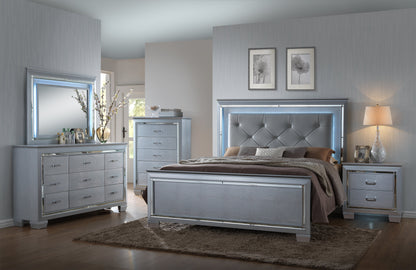 Lillian Silver Chest - B7100-4 - Bien Home Furniture &amp; Electronics