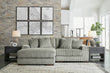 Lindyn Fog 2-Piece LAF Sofa Chaise - SET | 2110516 | 2110565 | 2110508 | 2110521 - Bien Home Furniture & Electronics