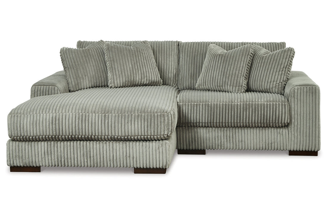 Lindyn Fog 2-Piece LAF Sofa Chaise - SET | 2110516 | 2110565 | 2110508 | 2110521 - Bien Home Furniture &amp; Electronics