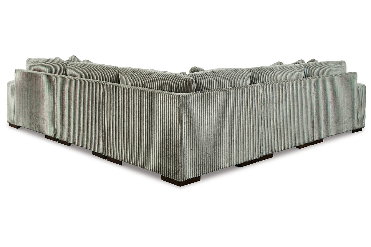 Lindyn Fog 5-Piece Sectional - SET | 2110564 | 2110565 | 2110577 | 2110546(2) - Bien Home Furniture &amp; Electronics