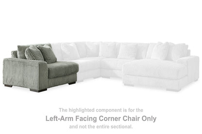 Lindyn Fog Left-Arm Facing Corner Chair - 2110564 - Bien Home Furniture &amp; Electronics