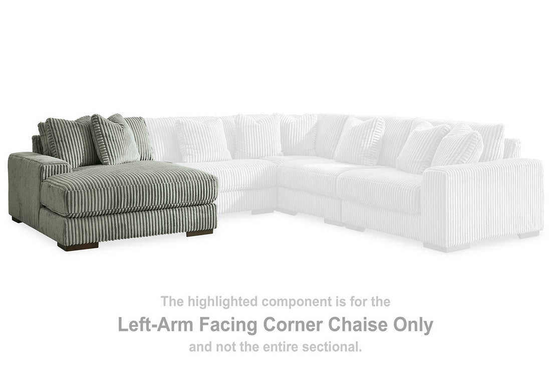 Lindyn Fog Left-Arm Facing Corner Chaise - 2110516 - Bien Home Furniture &amp; Electronics
