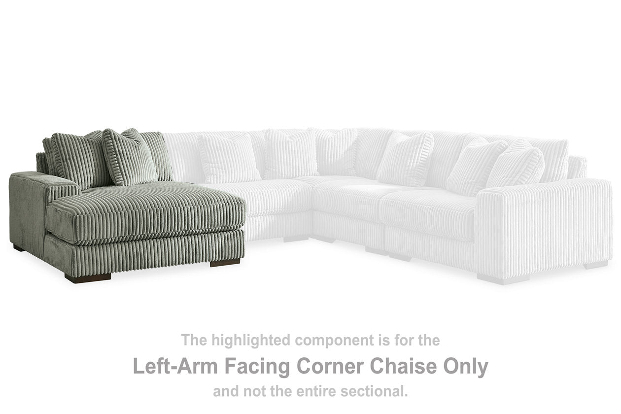 Lindyn Fog Left-Arm Facing Corner Chaise - 2110516 - Bien Home Furniture &amp; Electronics