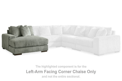 Lindyn Fog Left-Arm Facing Corner Chaise - 2110516 - Bien Home Furniture &amp; Electronics