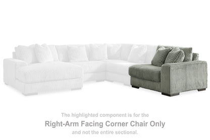 Lindyn Fog Right-Arm Facing Corner Chair - 2110565 - Bien Home Furniture &amp; Electronics