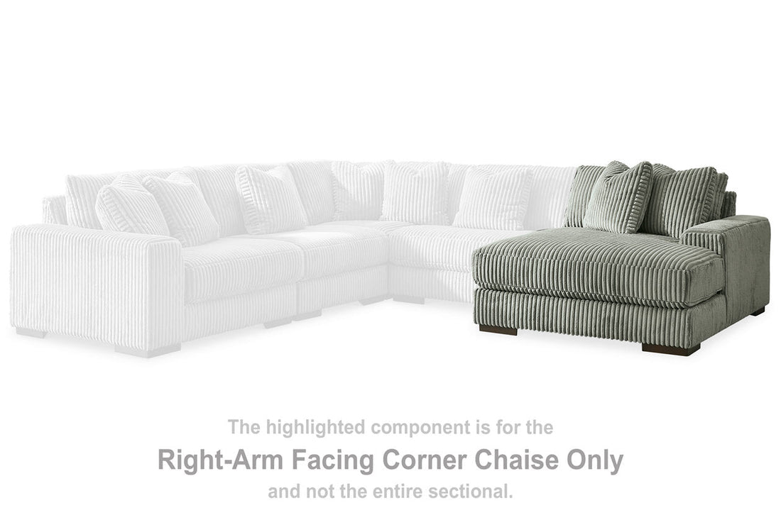 Lindyn Fog Right-Arm Facing Corner Chaise - 2110517 - Bien Home Furniture &amp; Electronics
