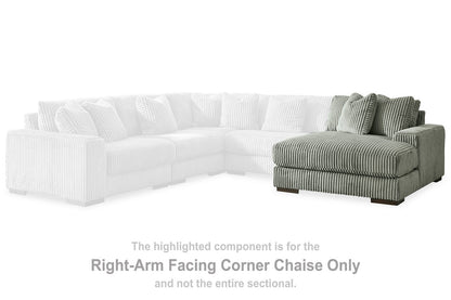 Lindyn Fog Right-Arm Facing Corner Chaise - 2110517 - Bien Home Furniture &amp; Electronics