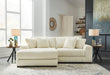 Lindyn Ivory 2-Piece LAF Sofa Chaise - SET | 2110416 | 2110465 - Bien Home Furniture & Electronics