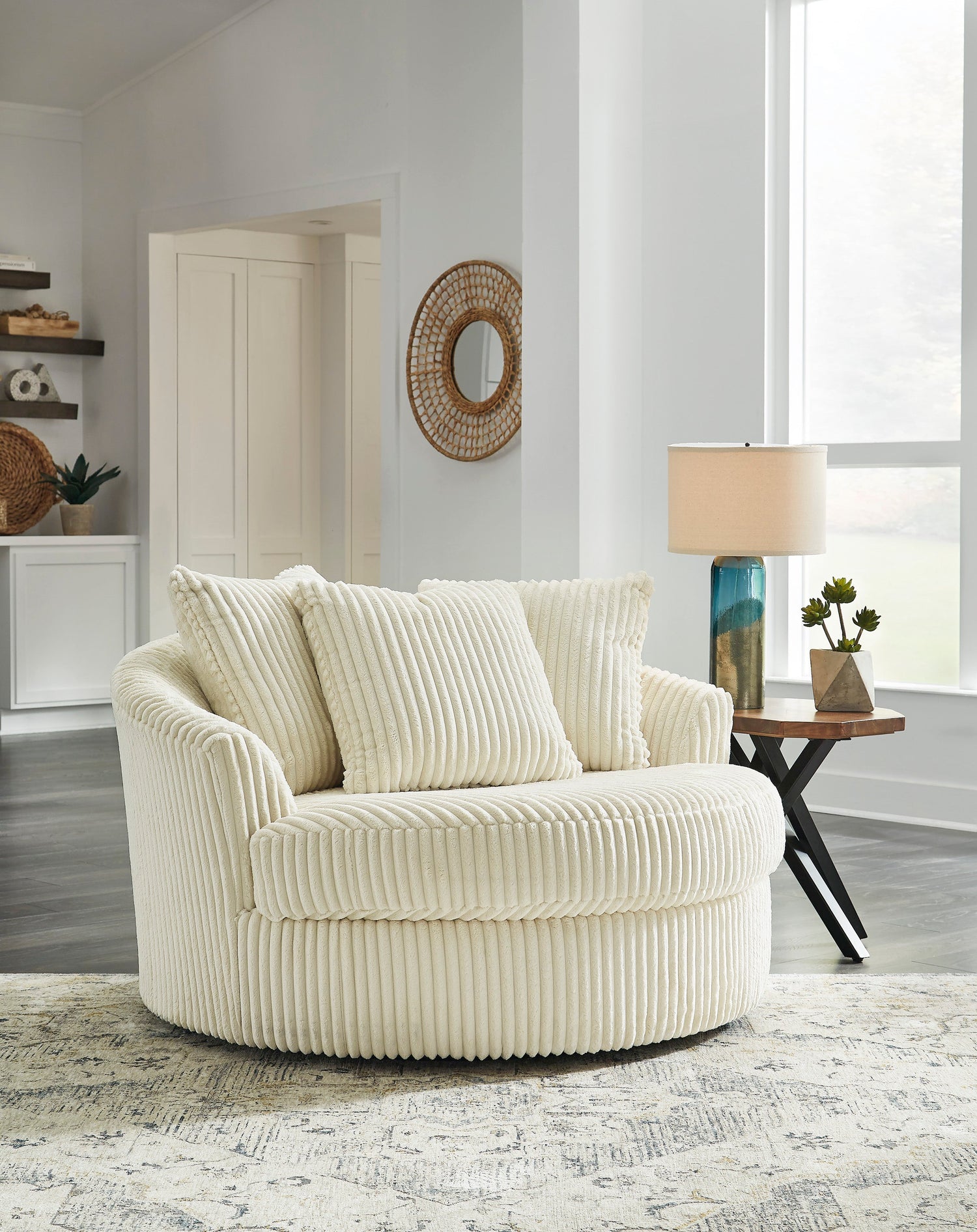 Lindyn Ivory 2-Piece LAF Sofa Chaise - SET | 2110416 | 2110465 - Bien Home Furniture &amp; Electronics