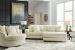 Lindyn Ivory 2-Piece RAF Sofa Chaise - SET | 2110417 | 2110464 - Bien Home Furniture & Electronics