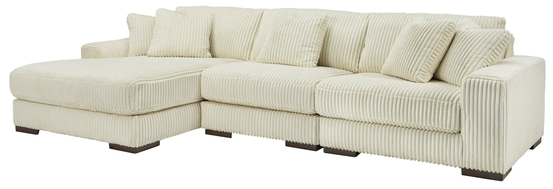 Lindyn Ivory 3-Piece LAF Sectional - SET | 2110416 | 2110465 | 2110446 - Bien Home Furniture &amp; Electronics