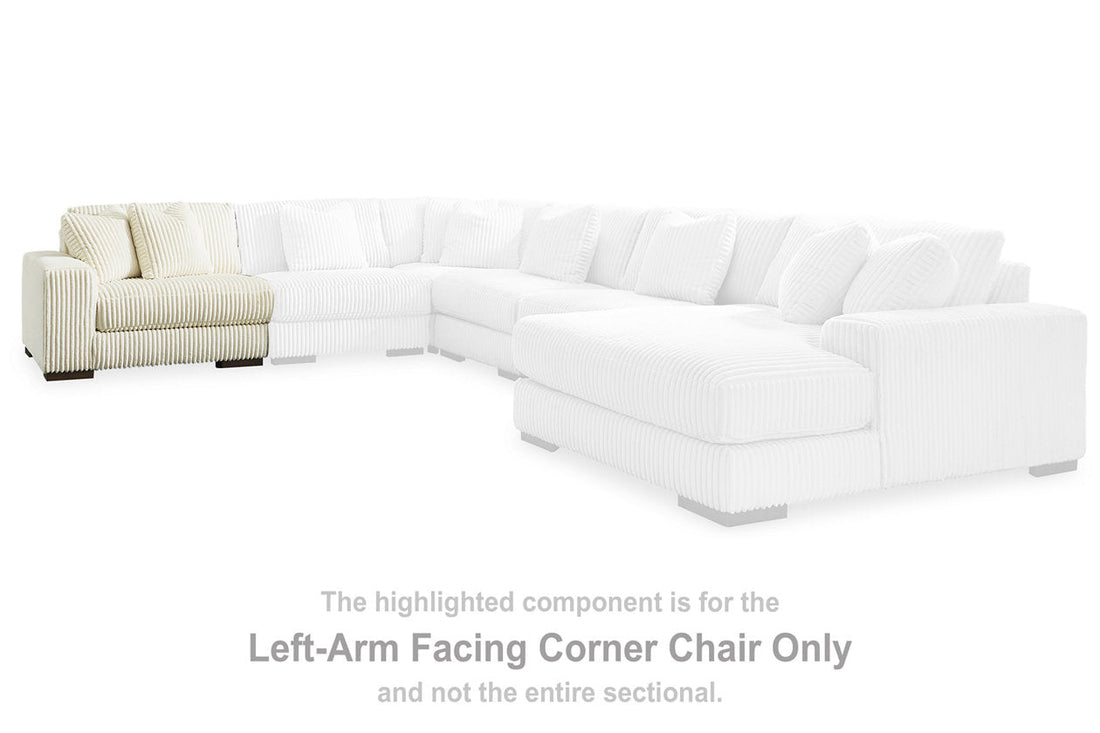 Lindyn Ivory Left-Arm Facing Corner Chair - 2110464 - Bien Home Furniture &amp; Electronics