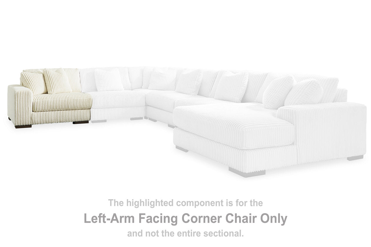 Lindyn Ivory Left-Arm Facing Corner Chair - 2110464 - Bien Home Furniture &amp; Electronics