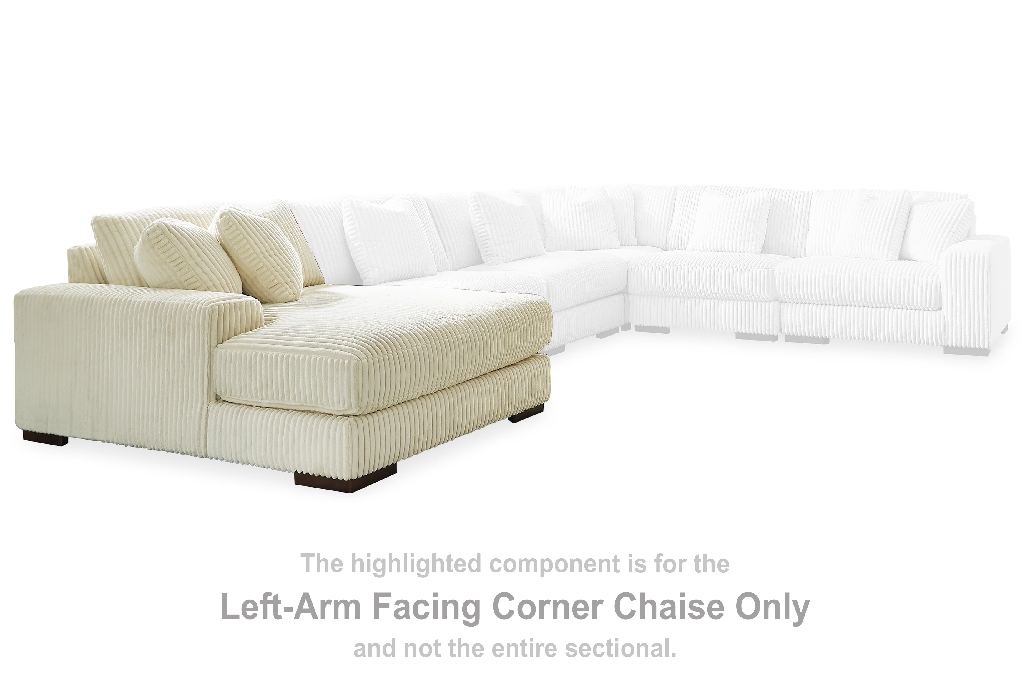 Lindyn Ivory Left-Arm Facing Corner Chaise - 2110416 - Bien Home Furniture &amp; Electronics