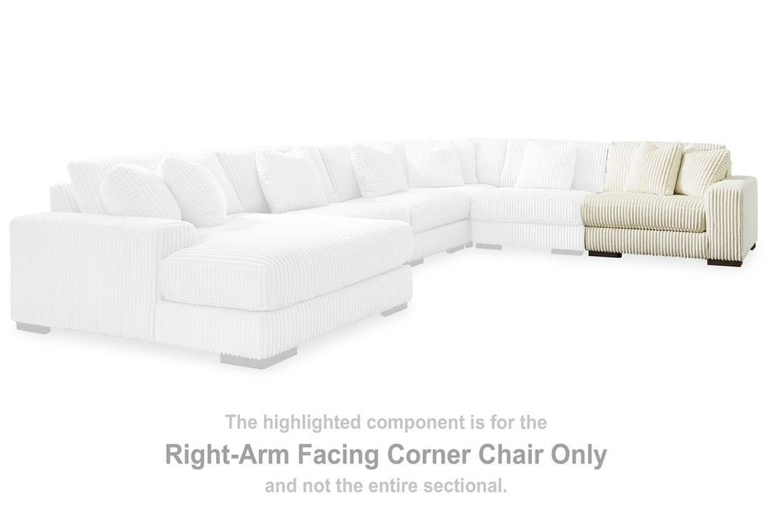Lindyn Ivory Right-Arm Facing Corner Chair - 2110465 - Bien Home Furniture &amp; Electronics