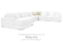 Lindyn Ivory Wedge - 2110477 - Bien Home Furniture & Electronics