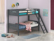 Littleton Gray Twin/Twin Bunk Bed - 405051GRY - Bien Home Furniture & Electronics