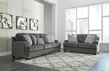 Locklin Carbon Living Room Set - SET | 9590438 | 9590435 | 9590423 | 9590414 - Bien Home Furniture &amp; Electronics