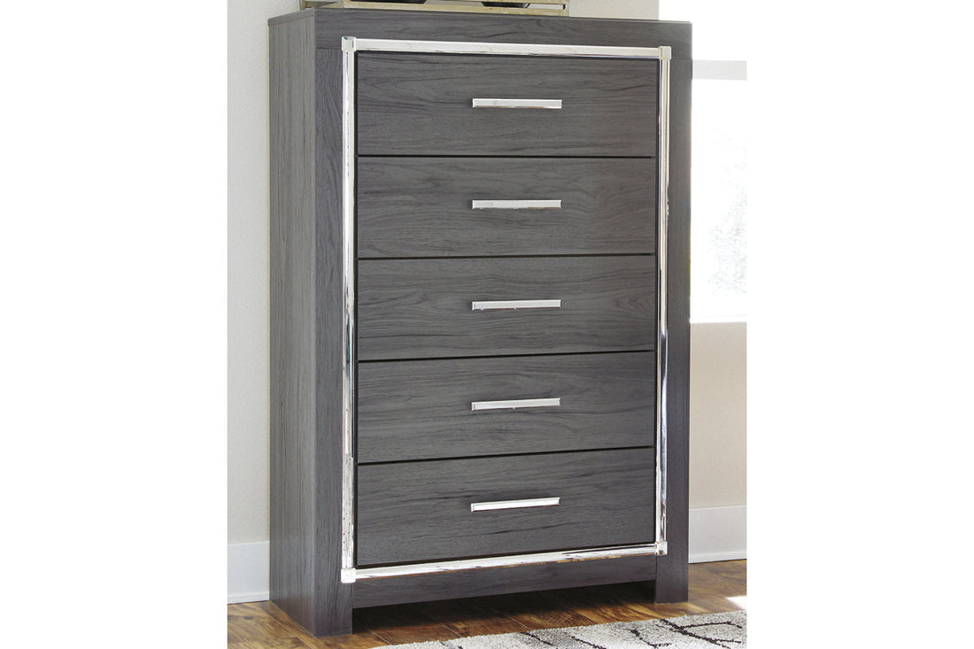 Lodanna Gray Chest of Drawers - B214-46 - Bien Home Furniture &amp; Electronics