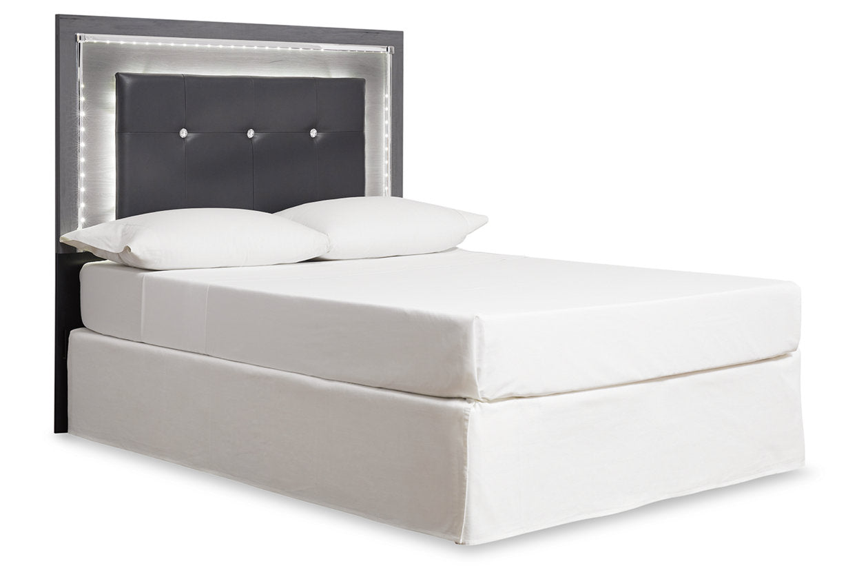Lodanna Gray Full Upholstered Panel Headboard - B214-87 - Bien Home Furniture &amp; Electronics