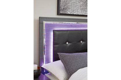 Lodanna Gray Full Upholstered Panel Headboard - B214-87 - Bien Home Furniture &amp; Electronics