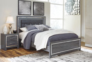 Lodanna Gray King Panel Bed - SET | B100-14 | B214-56 | B214-58 | B214-95 - Bien Home Furniture & Electronics