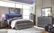 Lodanna Gray LED Panel Bedroom Set - SET | B214-54 | B214-57 | B214-96 | B214-31 | B214-36 | B214-92 | B214-46 - Bien Home Furniture & Electronics