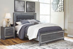 Lodanna Gray Queen Panel Rails - B214-96 - Bien Home Furniture &amp; Electronics