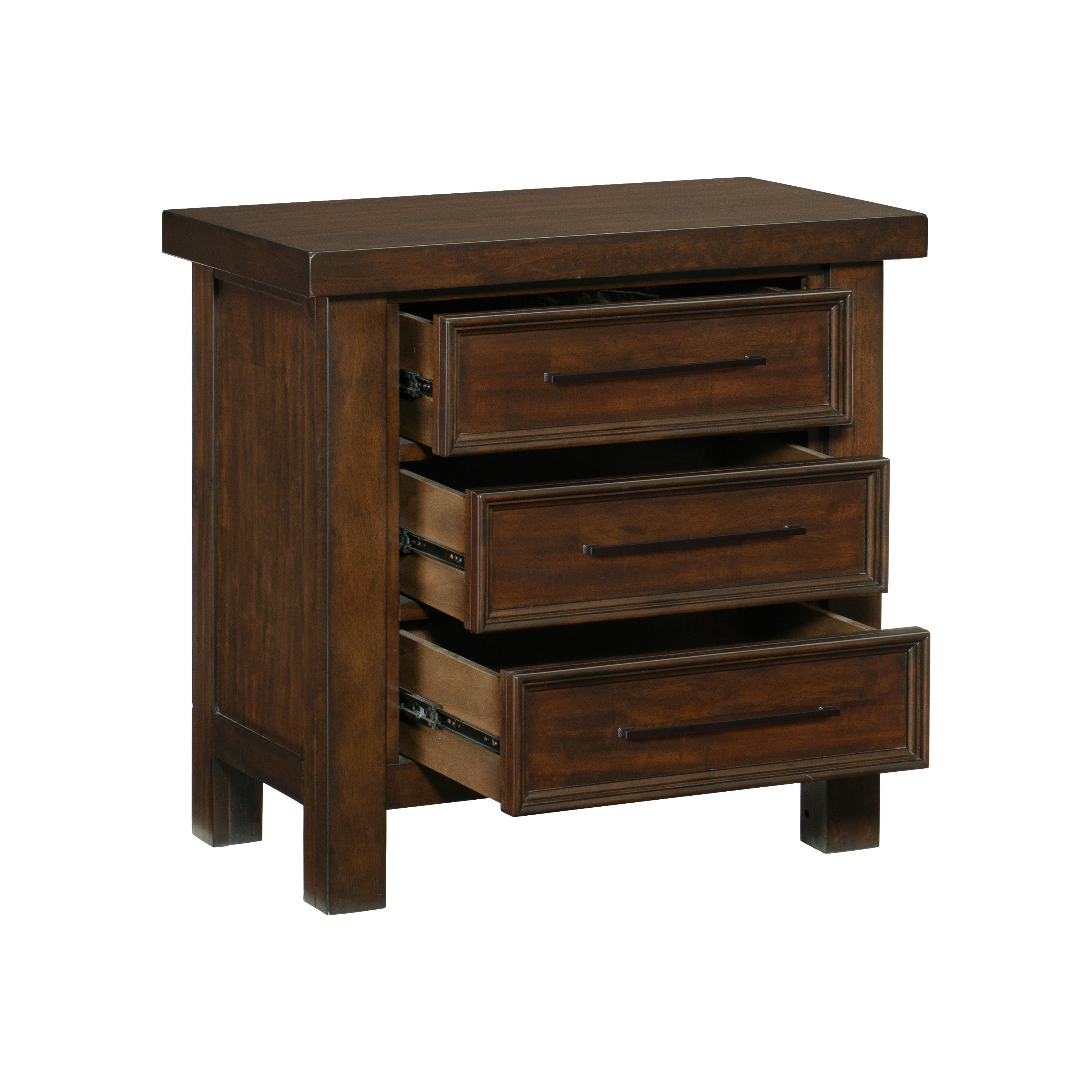 Logandale Brown Nightstand - 1559-4 - Bien Home Furniture &amp; Electronics