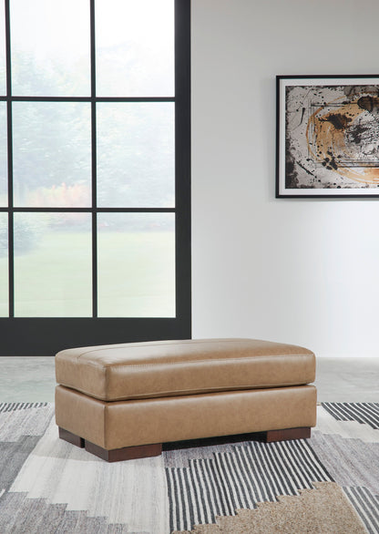 Lombardia Tumbleweed Leather Living Room Set - SET | 5730238 | 5730235 - Bien Home Furniture &amp; Electronics