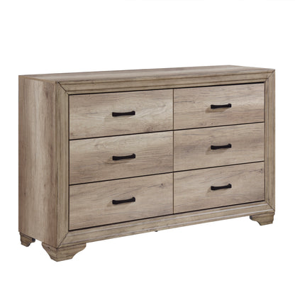 Lonan Rustic Dresser - 1955-5 - Bien Home Furniture &amp; Electronics