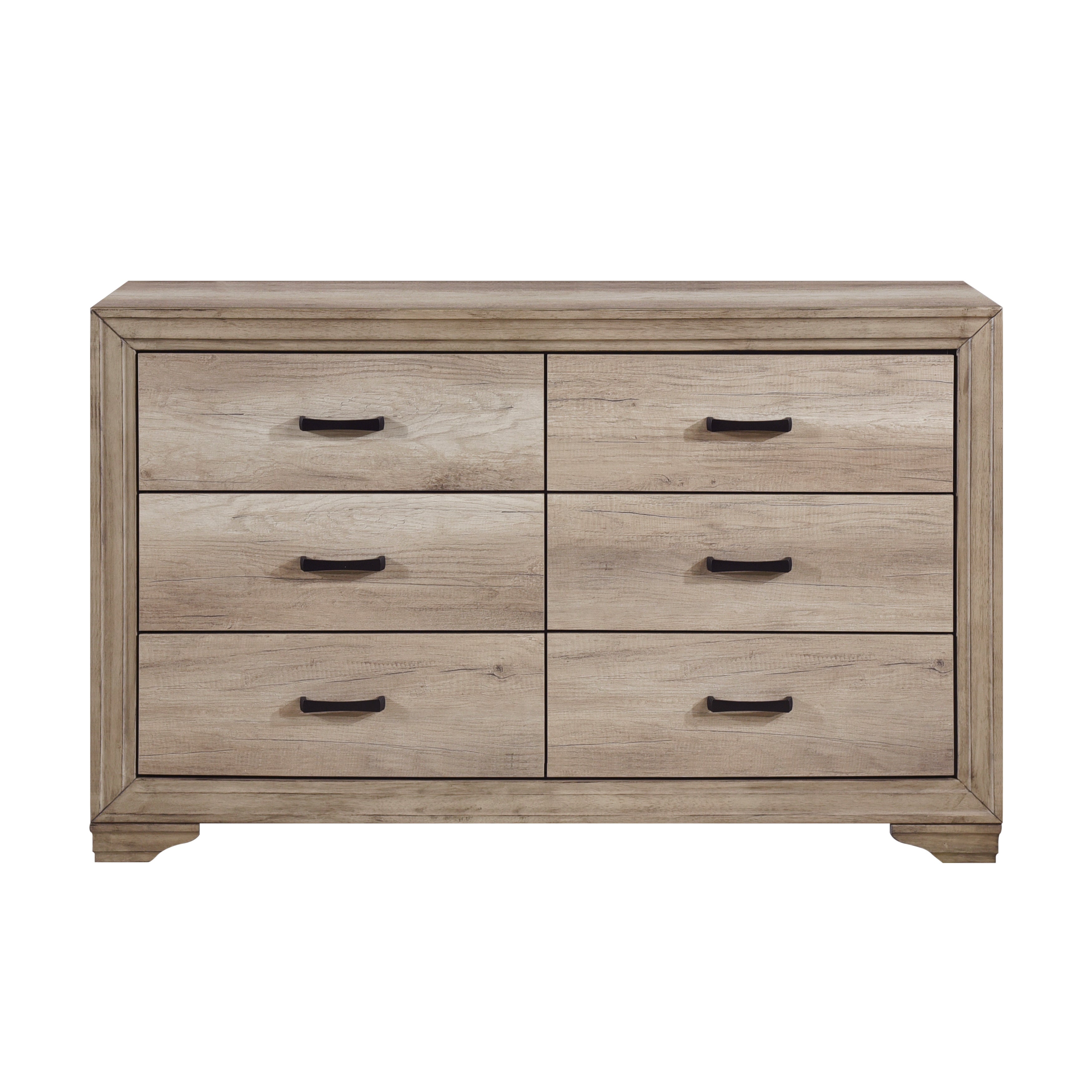 Lonan Rustic Dresser - 1955-5 - Bien Home Furniture &amp; Electronics