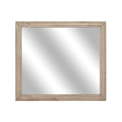 Lonan Rustic Mirror (Mirror Only) - 1955-6 - Bien Home Furniture &amp; Electronics