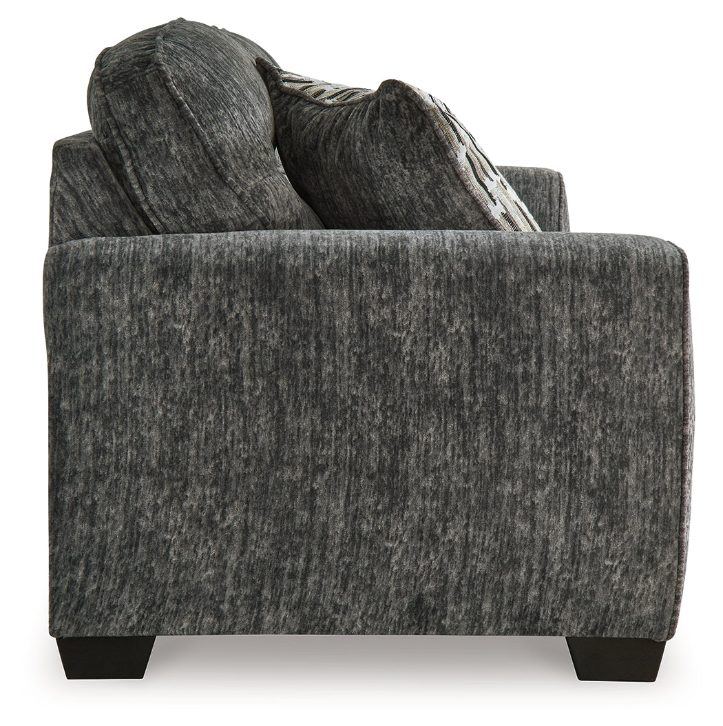 Lonoke Gunmetal Sofa - 5050438 - Bien Home Furniture &amp; Electronics