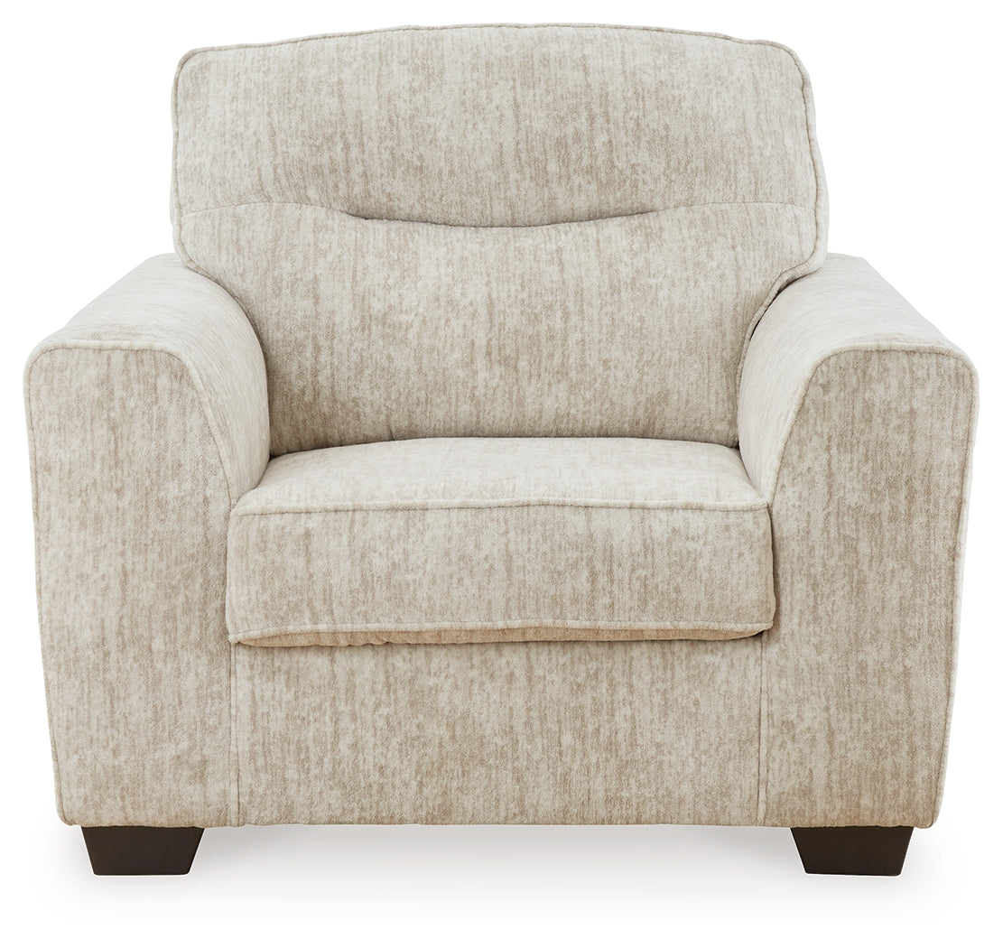 Lonoke Parchment Oversized Chair - 5050523 - Bien Home Furniture &amp; Electronics