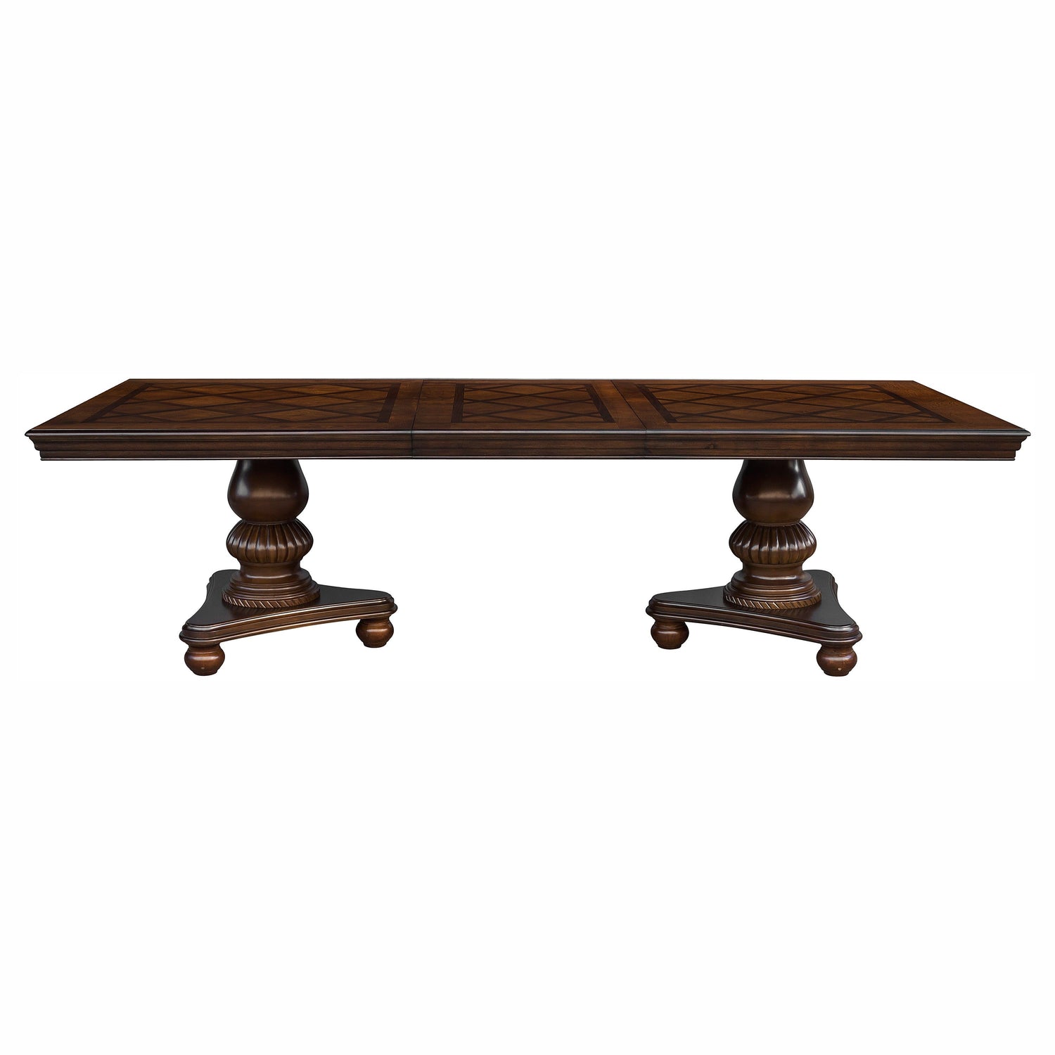 Lordsburg Brown Chery Extendable Dining Table - SET | 5473-103 | 5473-103B - Bien Home Furniture &amp; Electronics